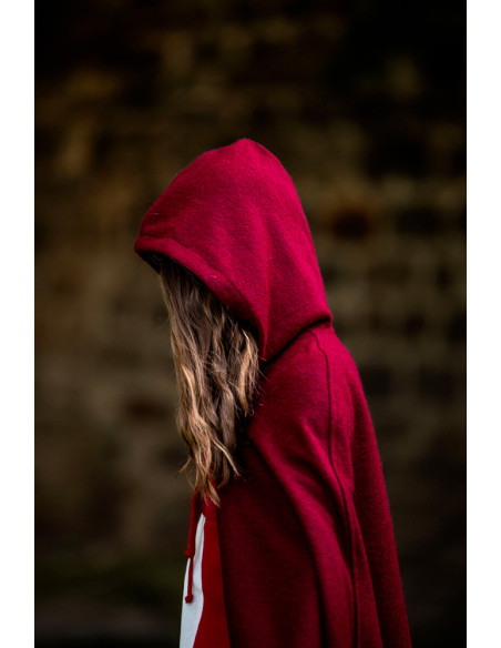 Capa medieval infantil longa modelo...