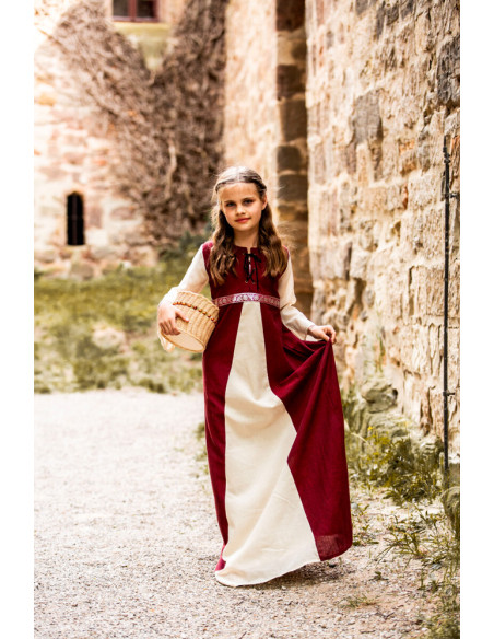 Vestido Piccola Donna bicolor