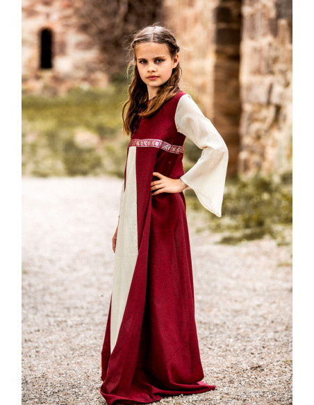 Vestido Piccola Donna bicolor