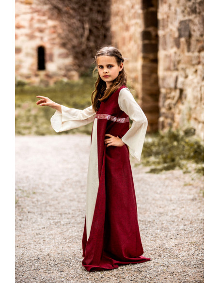 Vestido Piccola Donna bicolor