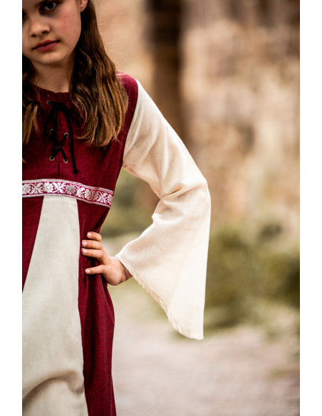 Vestido Piccola Donna bicolor