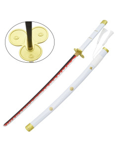 Katana de bambu branco Enma de Zoro, One Piece