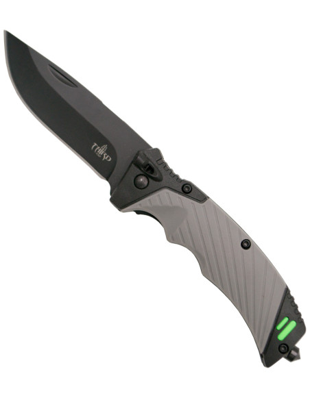 Terceira faca tática com pederneira e...