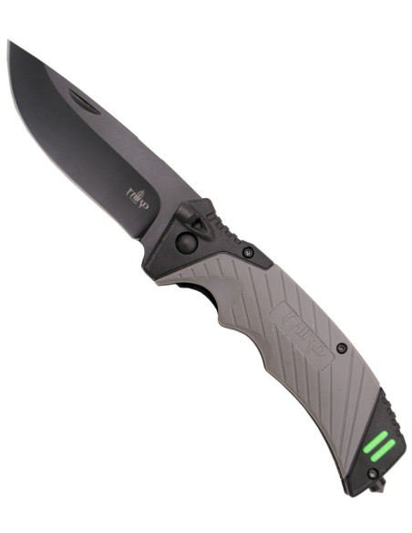 Terceira faca tática com pederneira e...