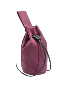 Bolsa medieval para recreacionistas - Roxo