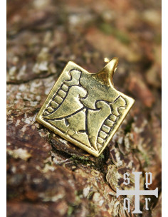 Encaixe de cinto Viking de latão para decoração 2