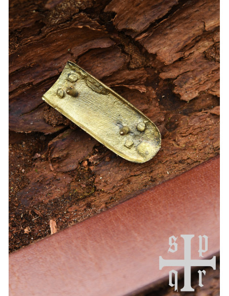 Ponta de cinto Viking de latão para...