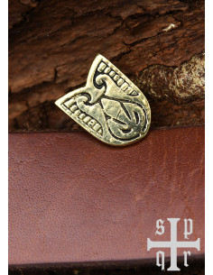 Encaixe de cinto Viking em latão ideal para decoração 2