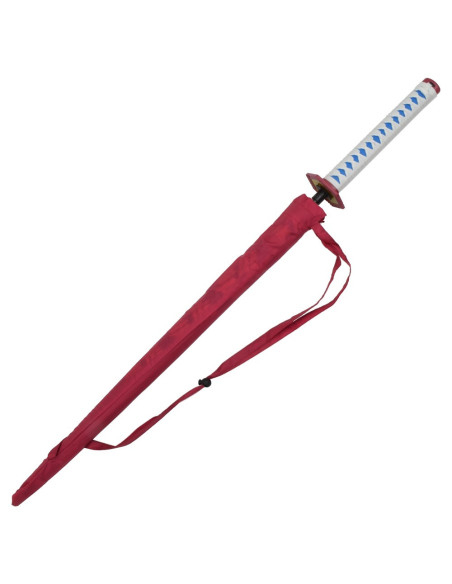 Guarda-chuva com cabo de katana de...