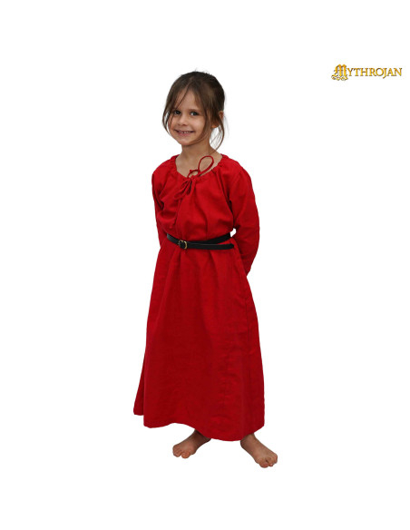 Vestido medieval para menina modelo...