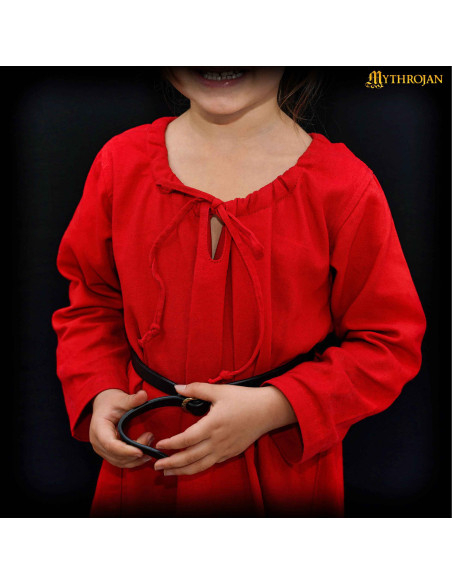 Vestido medieval para menina modelo...