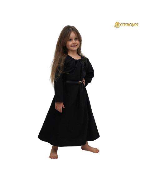 Vestido medieval para menina, modelo...