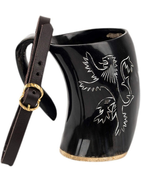 Jarro medieval Viking Rampant Lion...