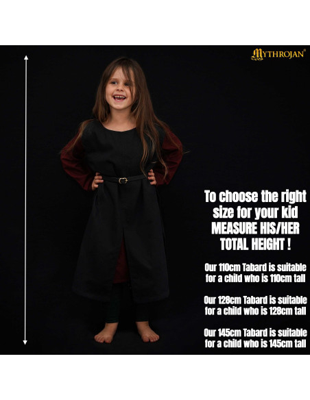 Tabardo de guerreiro viking medieval...