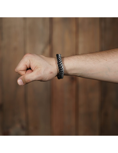 Pulseira elástica de cota de malha...