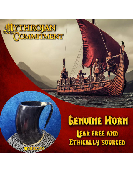 Jarro medieval com pulseira de couro...