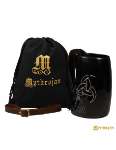 Jarro medieval Chifre triplo de Odin (800 ml.)