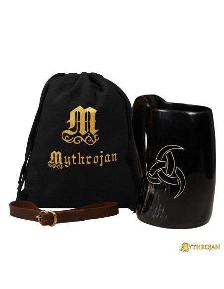 Jarro medieval Chifre triplo de Odin...