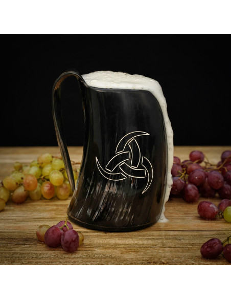 Jarro medieval Chifre triplo de Odin...