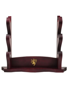 Suporte de mesa para 3 espadas (35,5 x 43 cm.)