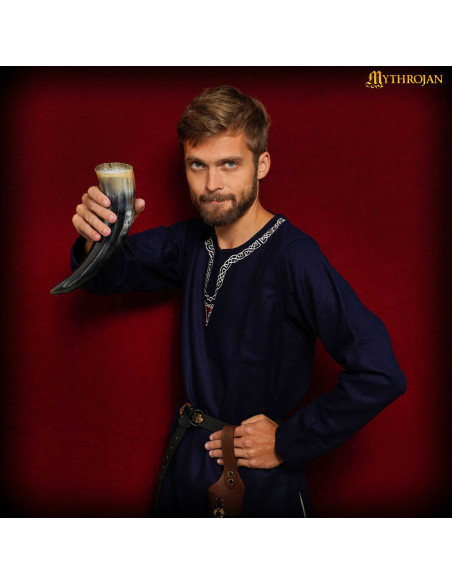 Chifre para beber Viking, com saco...