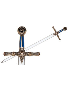 Espada dos Maçons em Prata