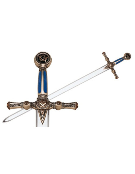 Espada dos Maçons em Prata