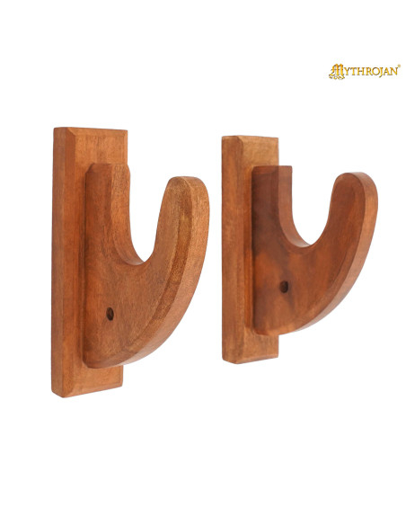 Suporte de parede de madeira para...