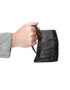 Jarro medieval em chifre, com saco 2