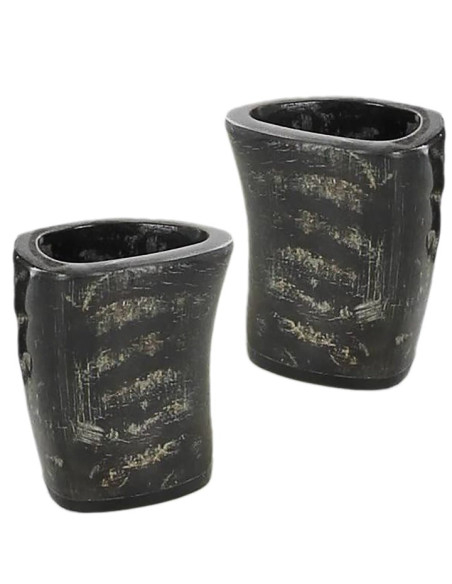 Conjunto de 2 copos de chifre de...