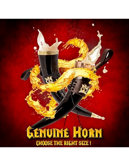 Chifre Viking modelo Dama Elegante...