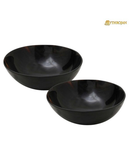 Conjunto de 2 tigelas medievais em...