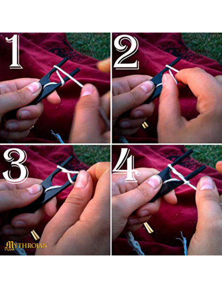 Ferramenta para trançar corda de...