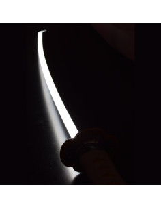 Katana Zenitsu Agatsuma de Kimetsu No Yaiba, lâmina com LED 2