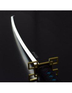 Katana Muichiro Tokito de Kimetsu No Yaiba, lâmina com LED 2