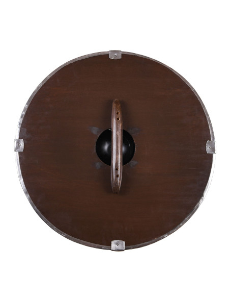 Escudo anglo-saxão pintado à mão com...