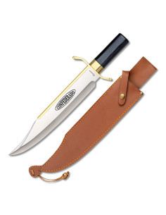 Faca de caça Bowie Confederado, com capa