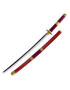 Katana bambo LED Sandai Kitetsu do Zoro de One Piece