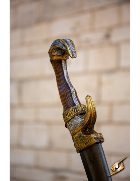 Espada Falcata em látex para LARP,...