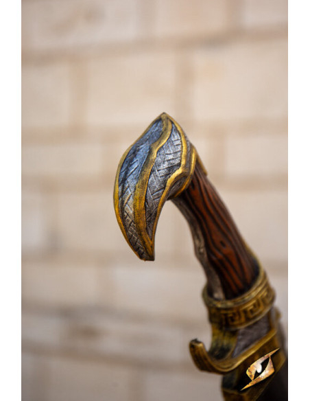 Espada Falcata em látex para LARP,...