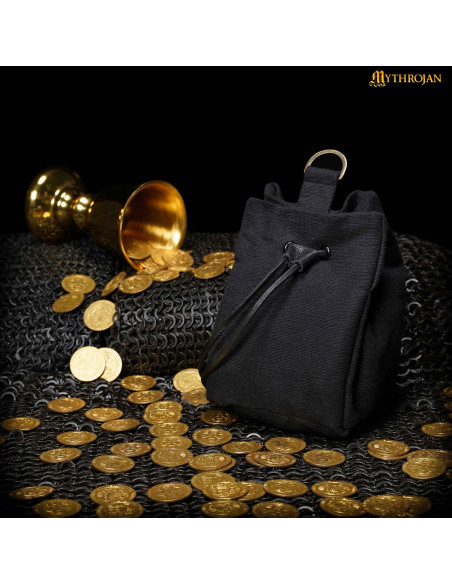 Limosneiro com cordão para cinto, cor...