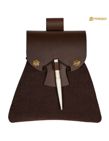Bolso medieval para pendurar modelo fantasia, várias cores