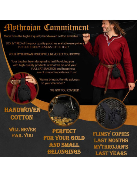 Limosneiro medieval para pendurar com...