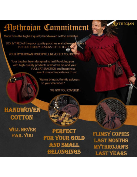 Limosneiro medieval para pendurar com...