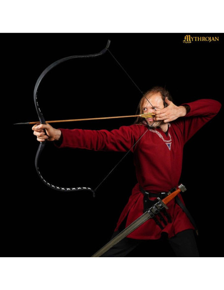 Tahalí medieval de couro para espadas...