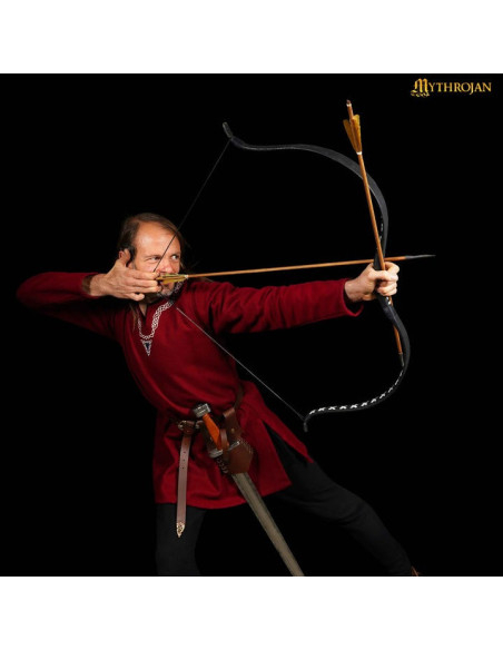 Tahalí medieval de couro para...