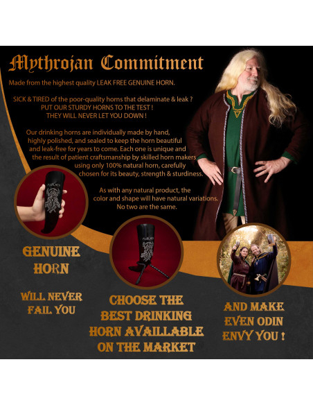 Chifre vikingo para beber modelo...