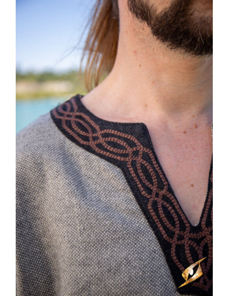 Túnica medieval homem modelo Fimbul,...