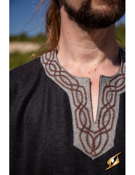 Túnica medieval homem modelo Fimbul,...