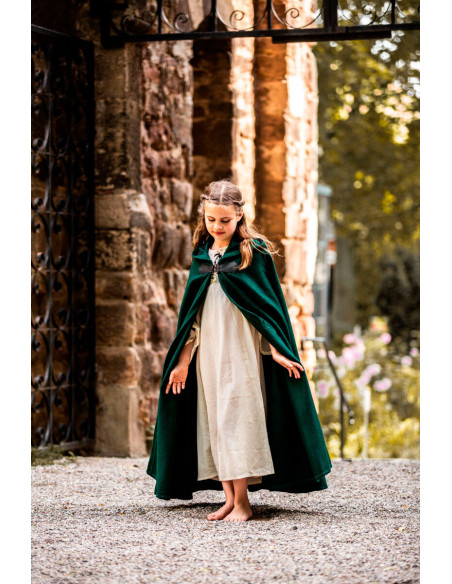 Capa medieval infantil longa modelo...